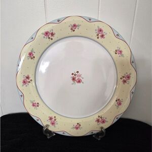 NWT Pfaltzgraff "Charlotte" Chop Plate/Round Platter Floral Design